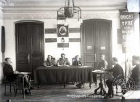 Заседание военного трибунала. [Екатеринбург], август 1921 г. Фотофонд ГАСО