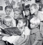 В детском саду колхоза "Закаленный боец". 14 августа 1952 г.
