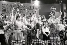 Гастроли Уральского народного хора в Чехословакии. 11 мая 1965 г. 
